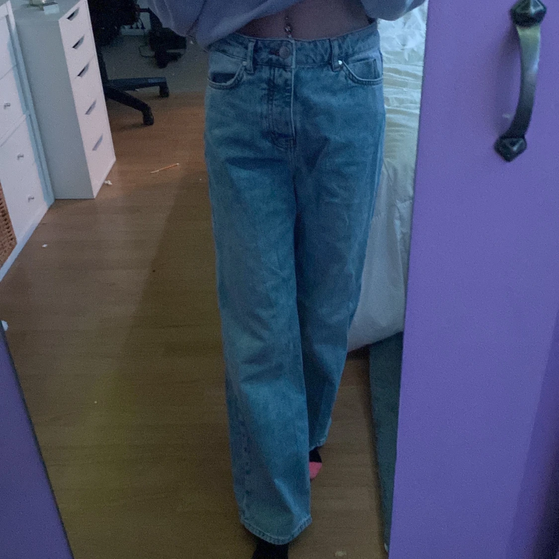 Blåa Weide jeans  - 90