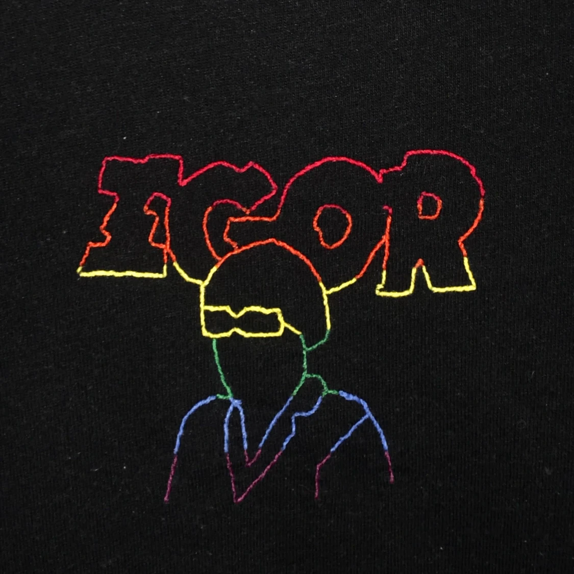 Broderad tröja - 90