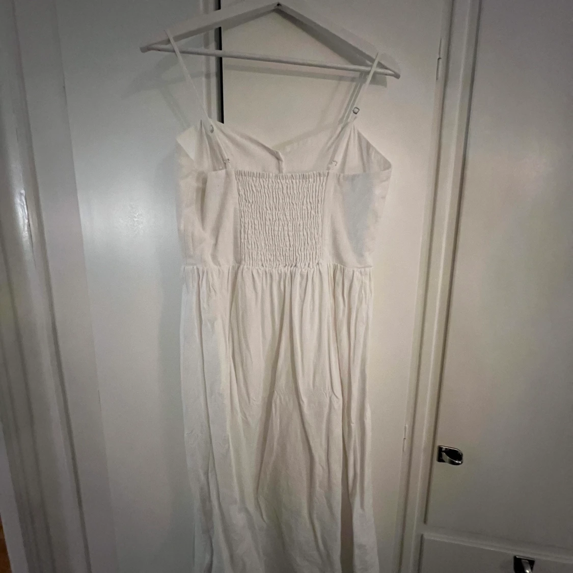 Vit sommarklänning  - 90