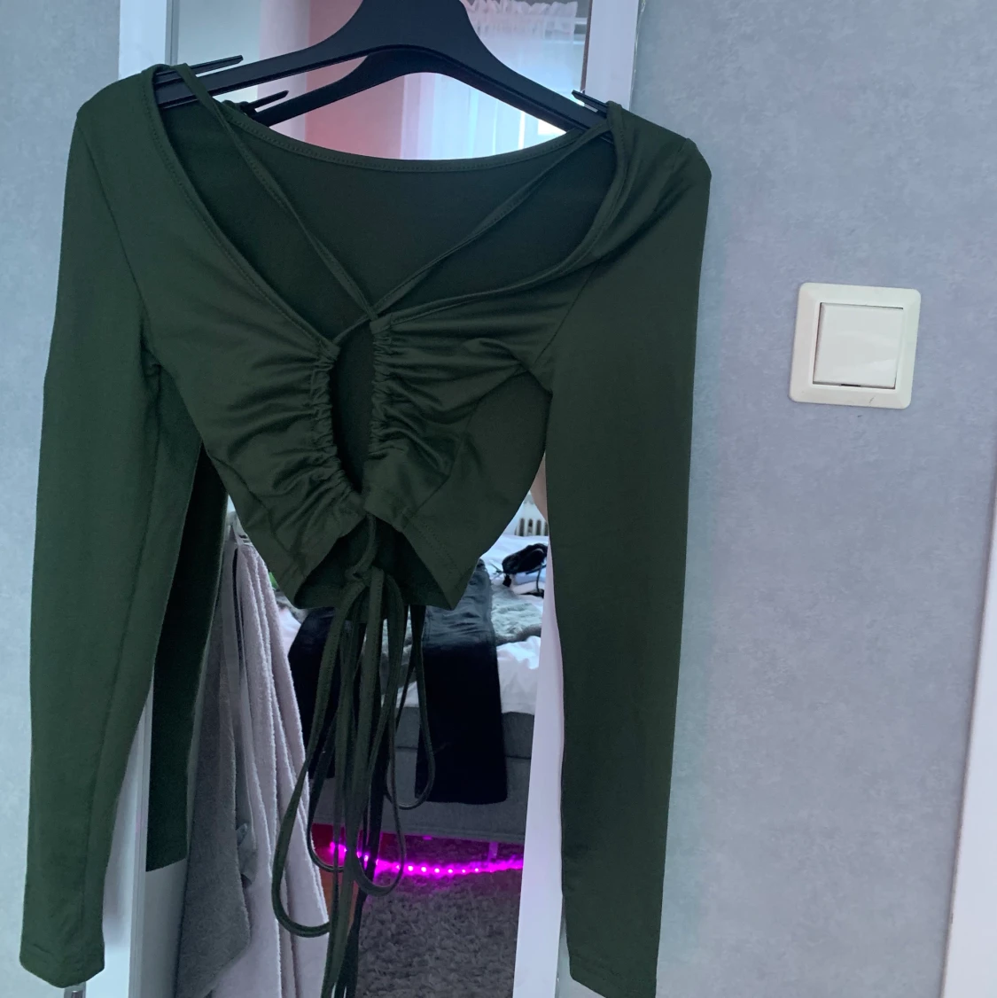 Croptop skogsgrön  - 91