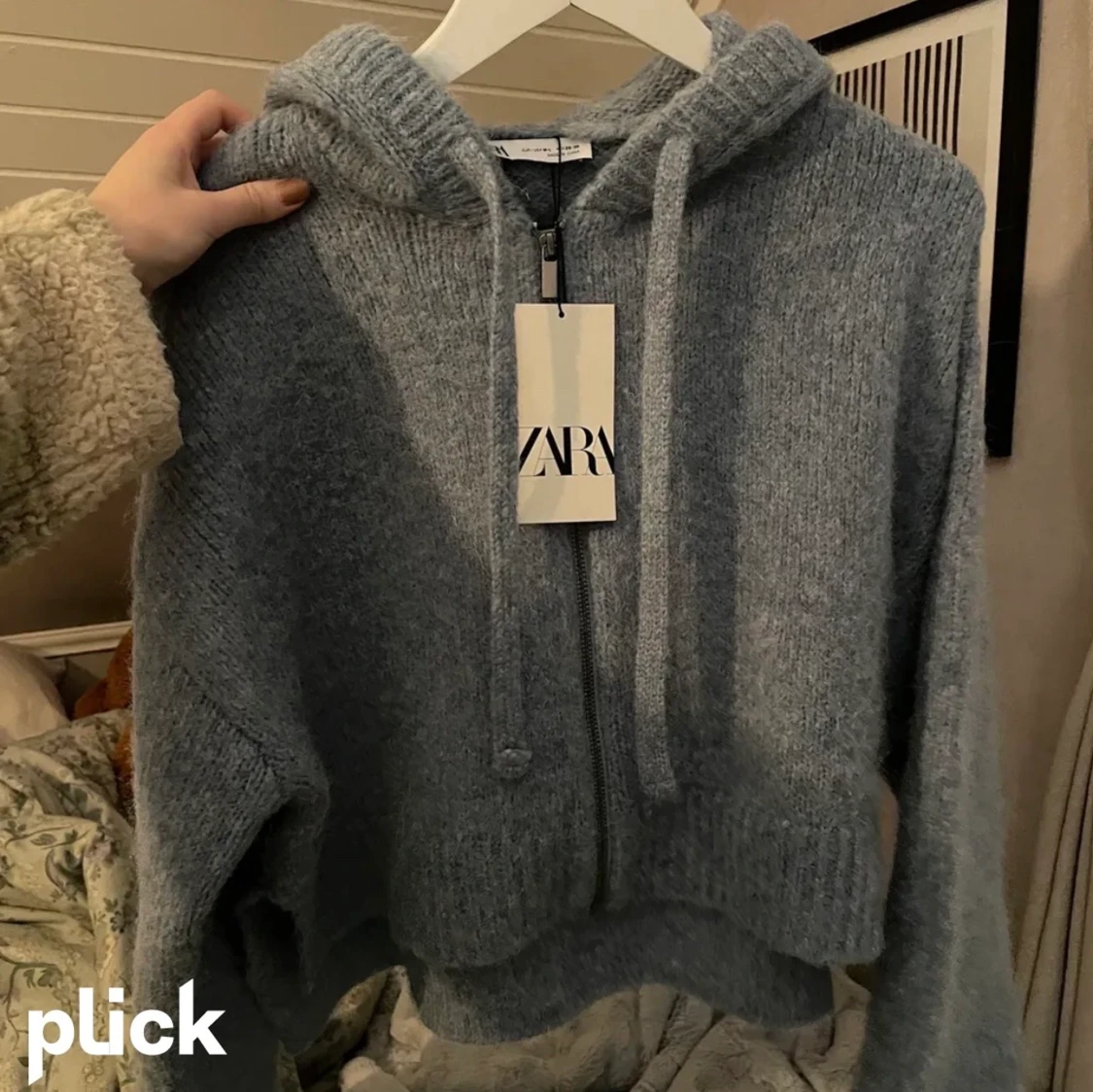 Zara stickad kofta - 91