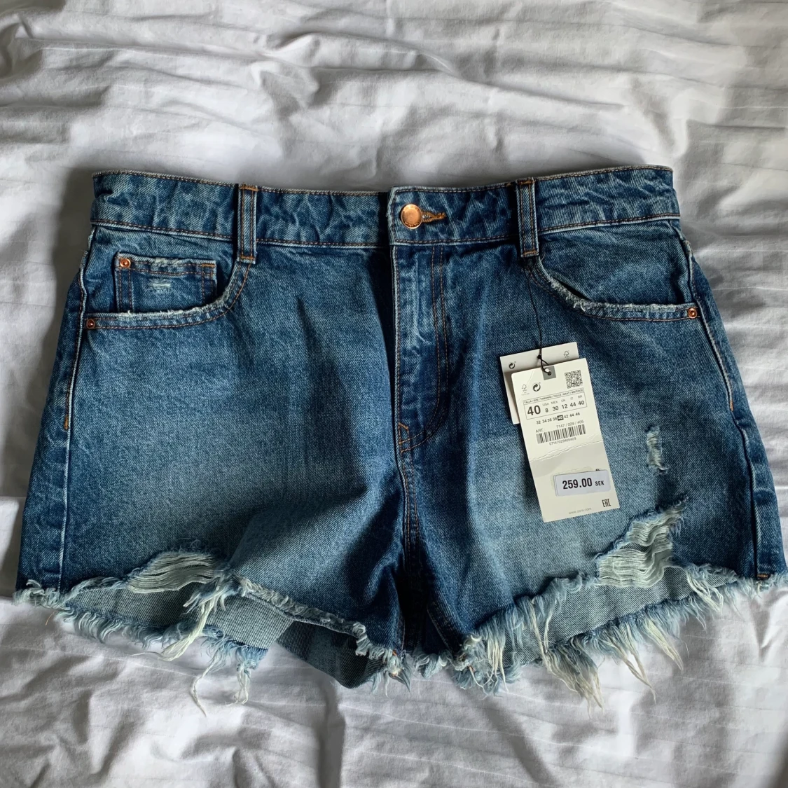 Jeans shorts zara