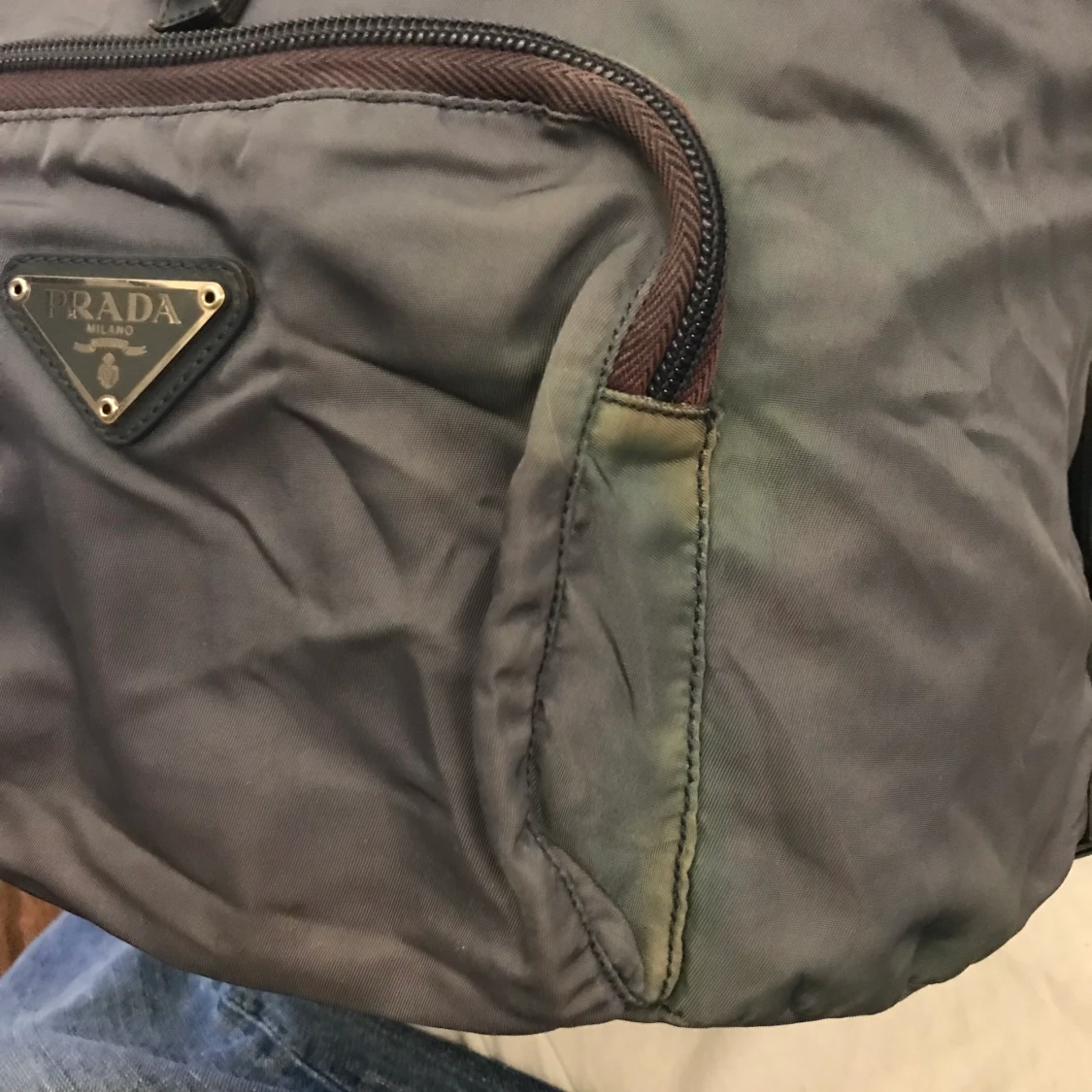 Vintage prada nylon ryggsäck - 91