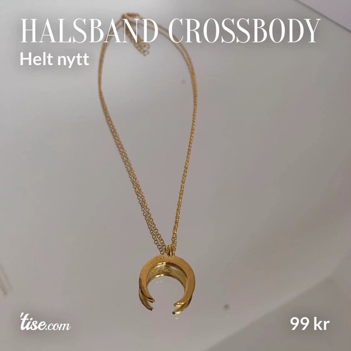 Halsband från crossbody.dk/ aldrig använt 