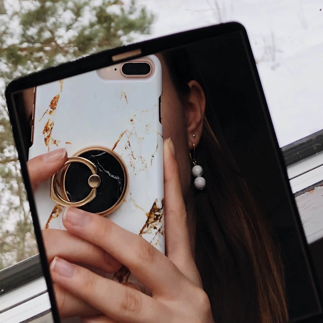 Marbel - örhängen  - 90