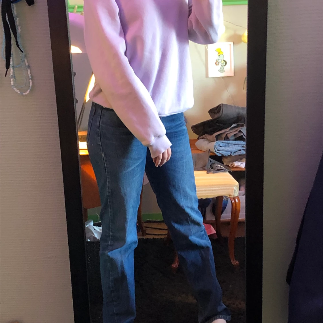 Ljuslila sweatshirt  - 90