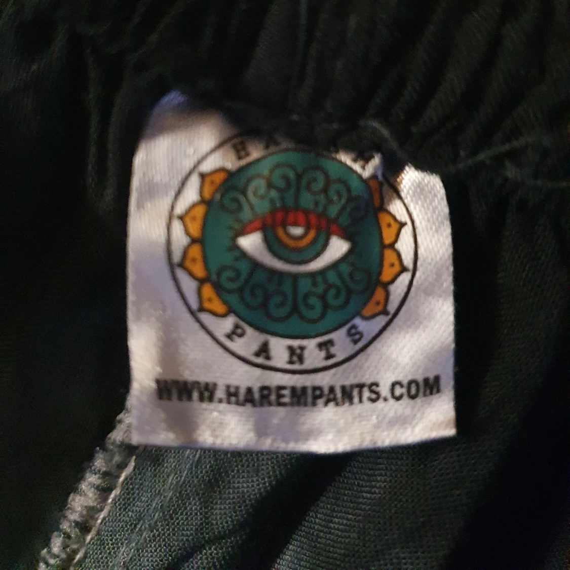 MÖRKBLÅA TIE DYE BYXOR - 91
