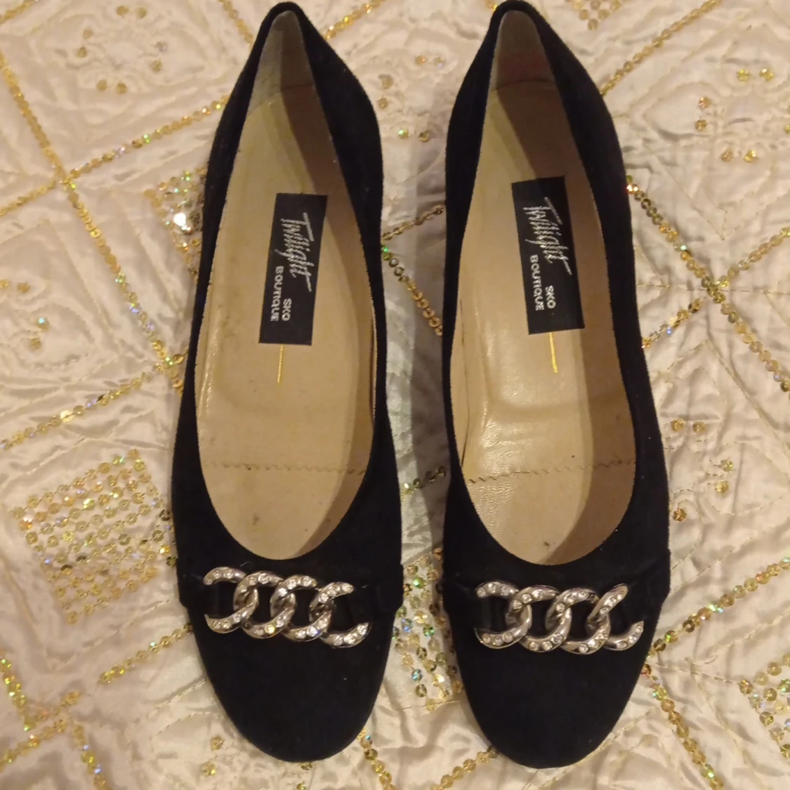 Brunate balerina skor