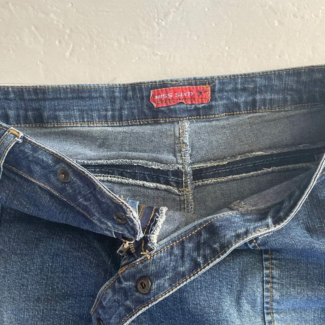 Miss sixty jeanskjol💙❤️ - 91