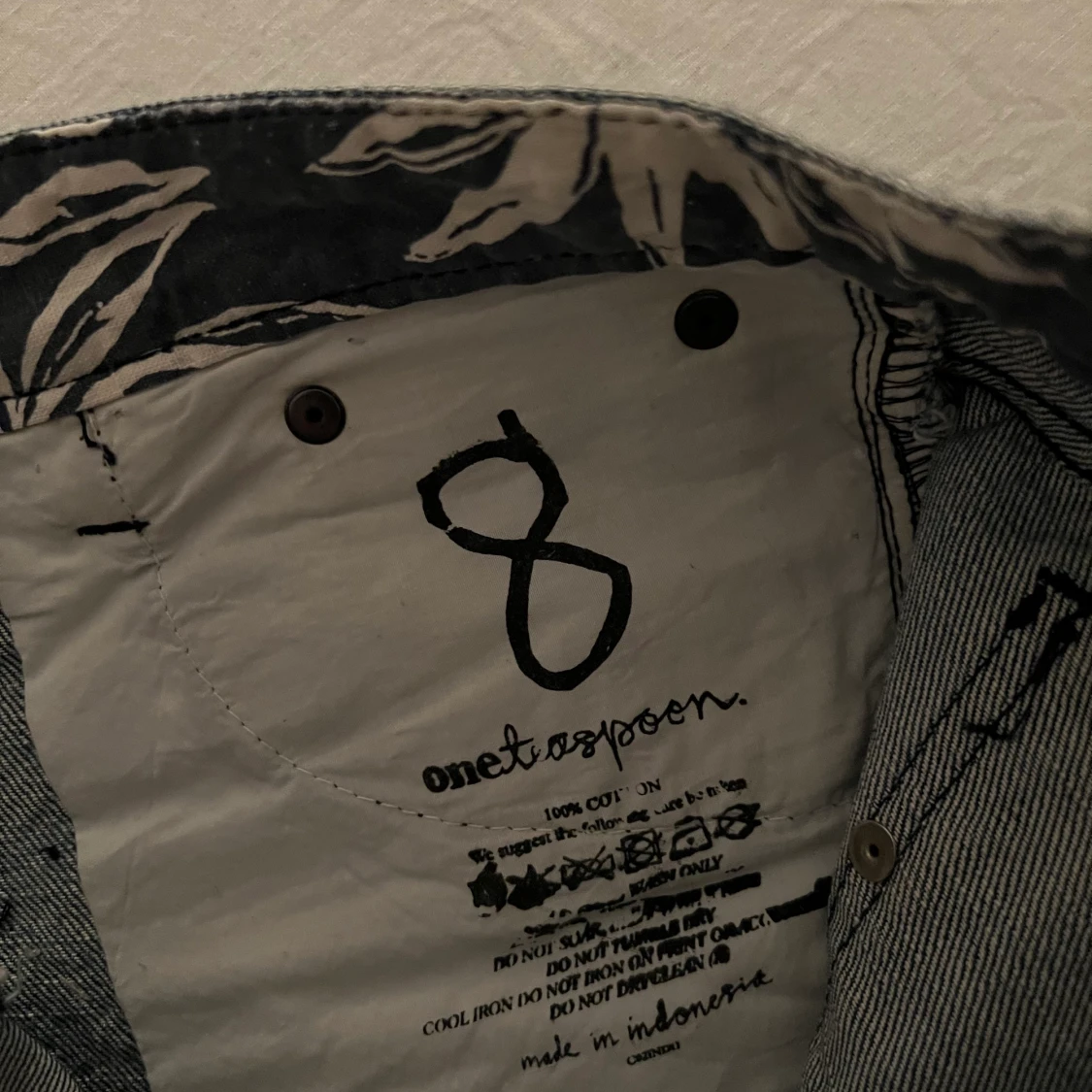 One teaspoon jeanskjol med paljetter - 91