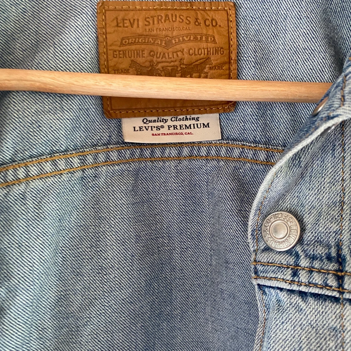 Levis jeans jacka stl m - 91