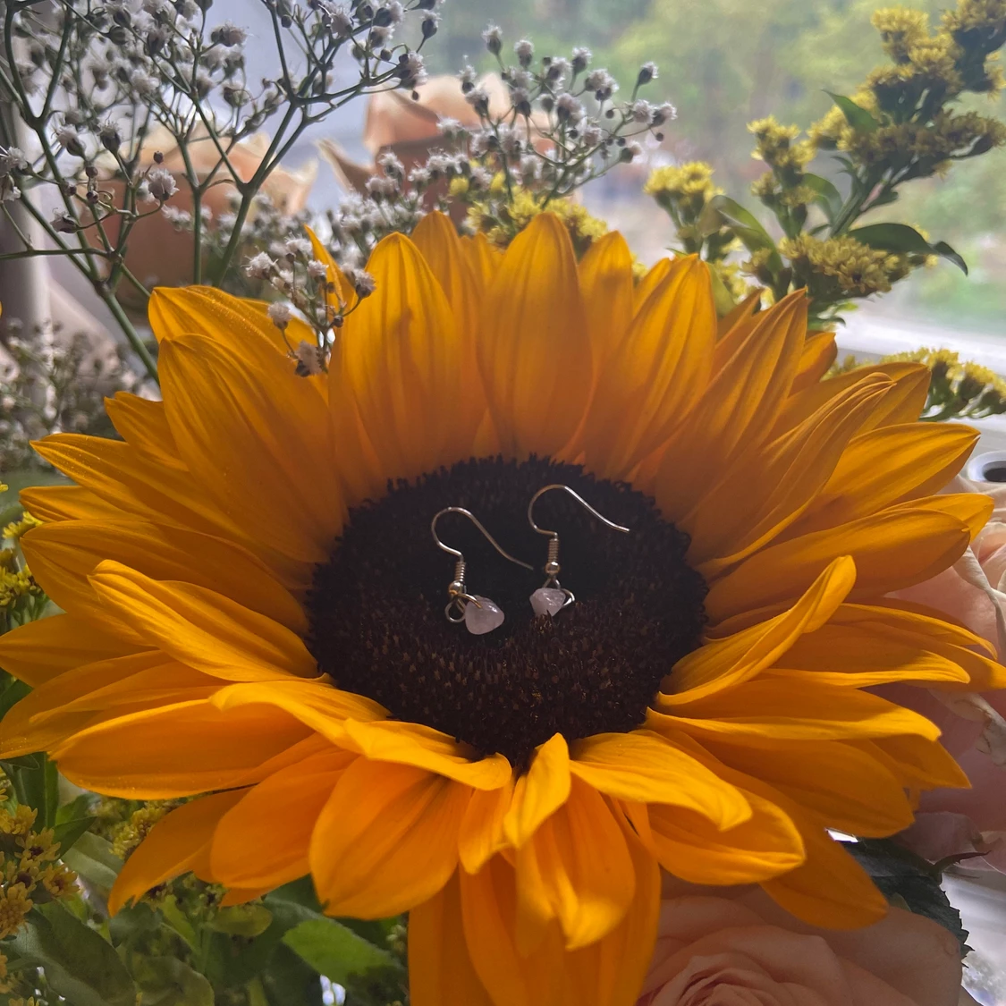 Kristall örhängen  - 90