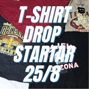 T-shirt Drop 25/8 - Runt 100 Unika trifthade graphic t-shirts kommer att laddas upp från och med den 25:e Augusti. Där Det Droppas 5 Per Dag Tills Alla Är Slut.  Hoppas du gillar de!      //VintageBattery