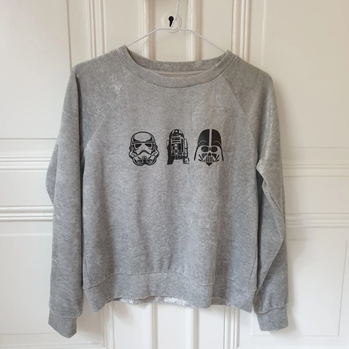 Star Wars sweatshirt i silver  - 91