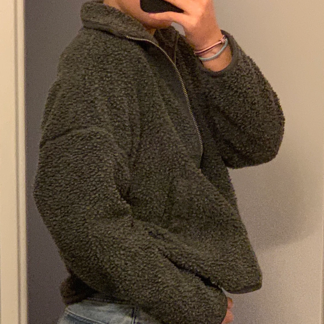 Grå Teddybear Jacka - 90