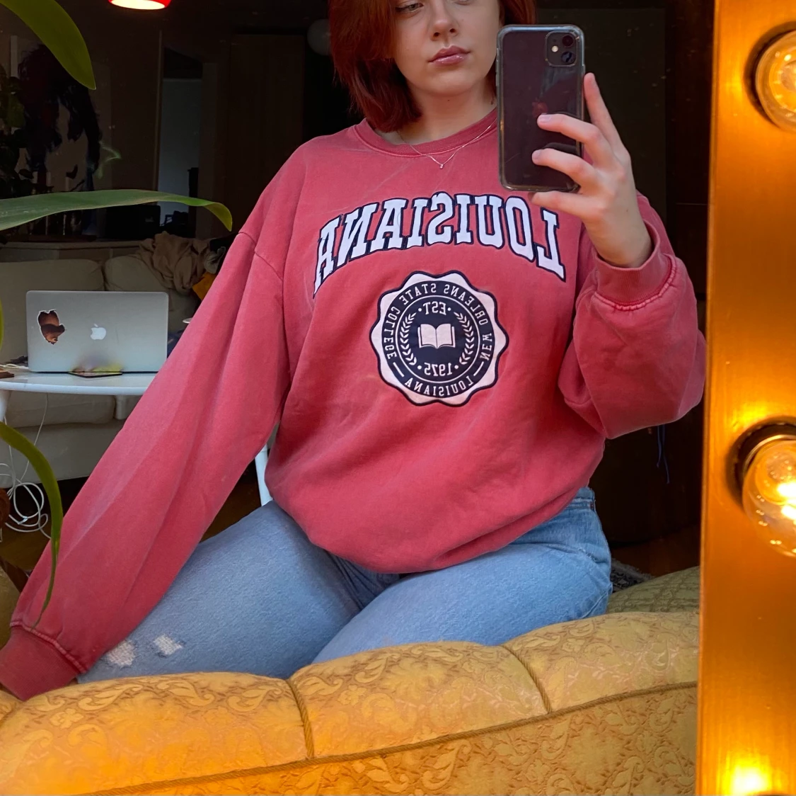 College jumper, strl: s