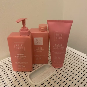 Hair lust, Hair grow and repar serien - Hair lust, Hair grow and repar serien. Schampoo, conditioner och hårinpackning. Nypris 699kr