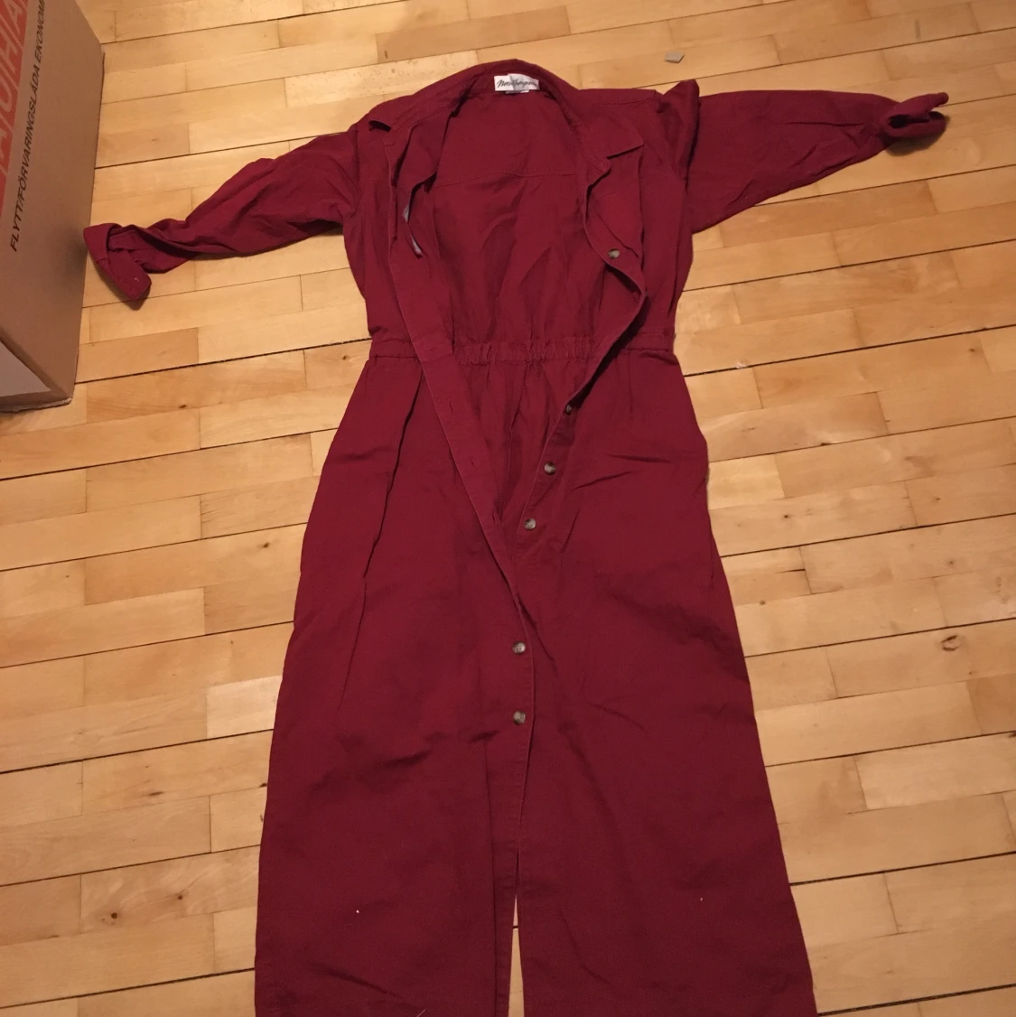 Byxdress omsydd till klänning med slit - 91