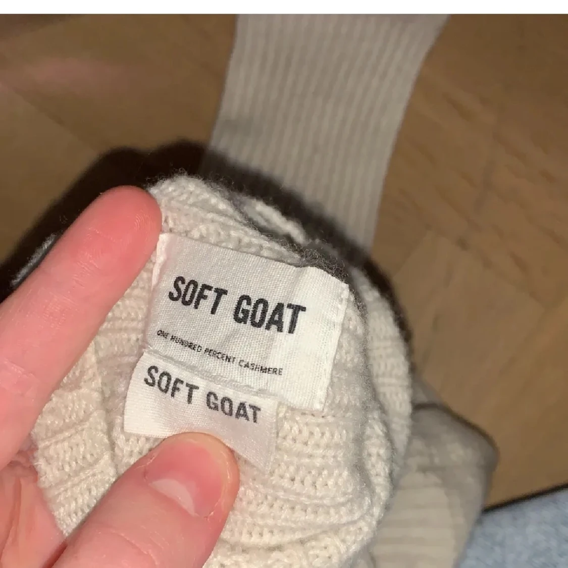 Soft goat handledsvärmare - 91