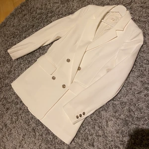 Kavaj - Vit kavaj från hm