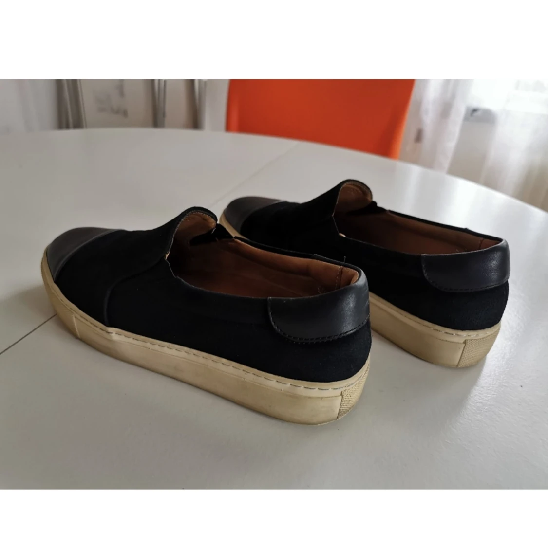 Malene birger slip-ons, stl. 37, svart - 90