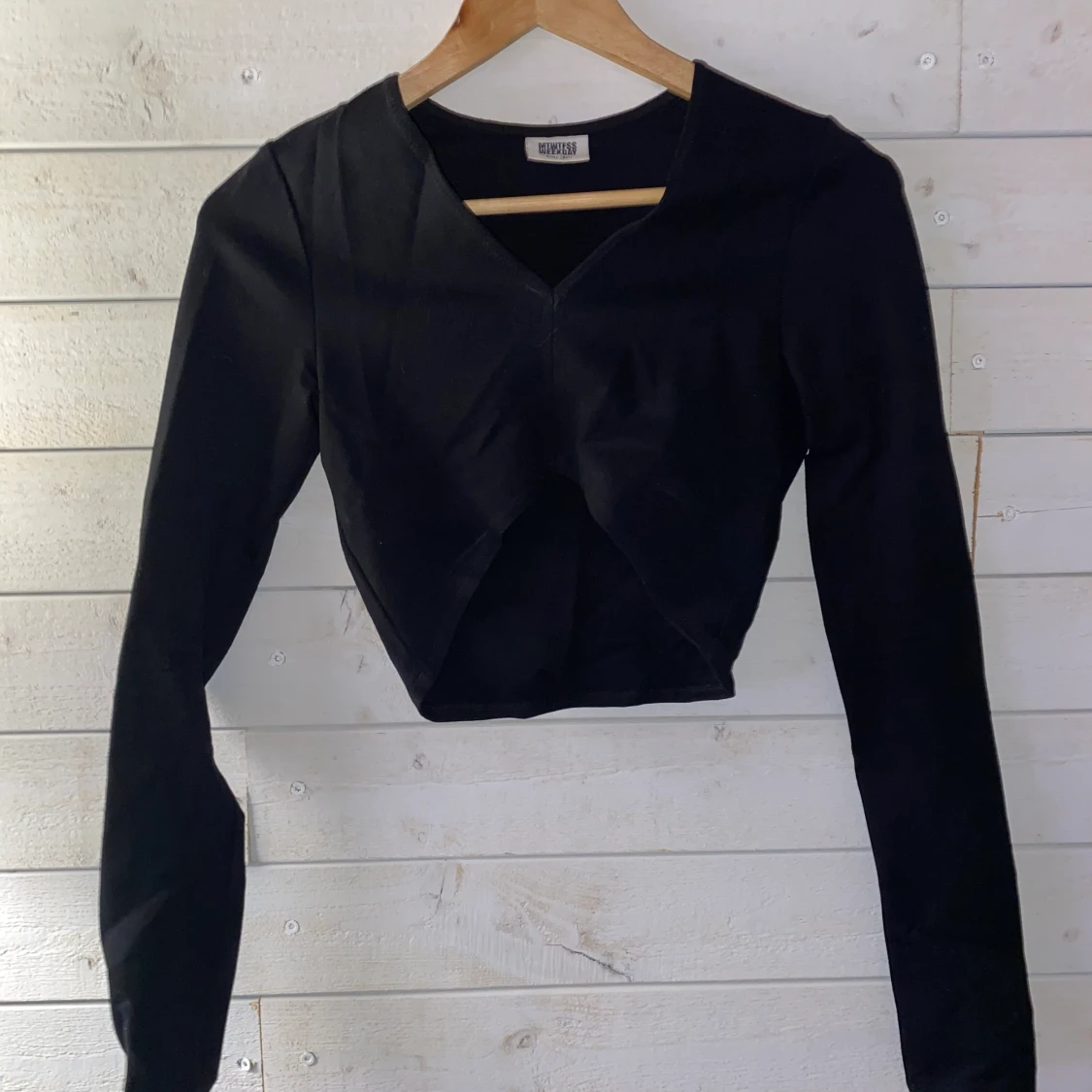 Fin tröja men skurning