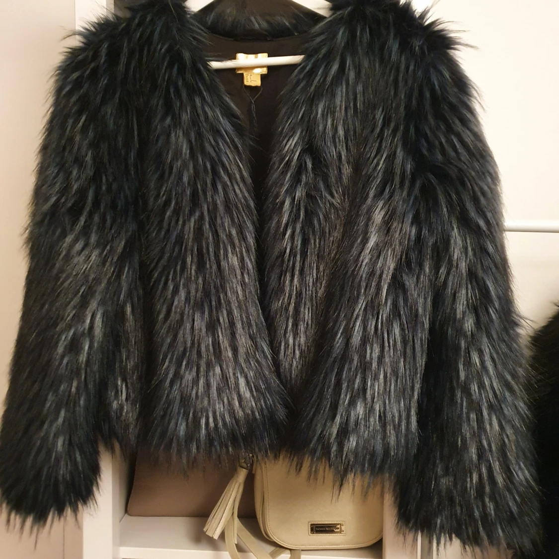 Pälsjacka storlek 38