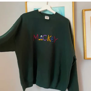 Mickey- tröja  - Köpt här på plick men jag själv har aldrig använt den. Skulle säga storlek S/M