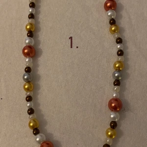 Bruna halsband ”BROWN EARTH TONE COLLECTION” - Tre olika bruna halsband med temat ”earth” 60kr styck +frakt