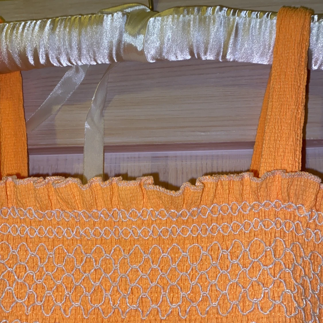 Jättegullig orange sommartopp ZARA - 90