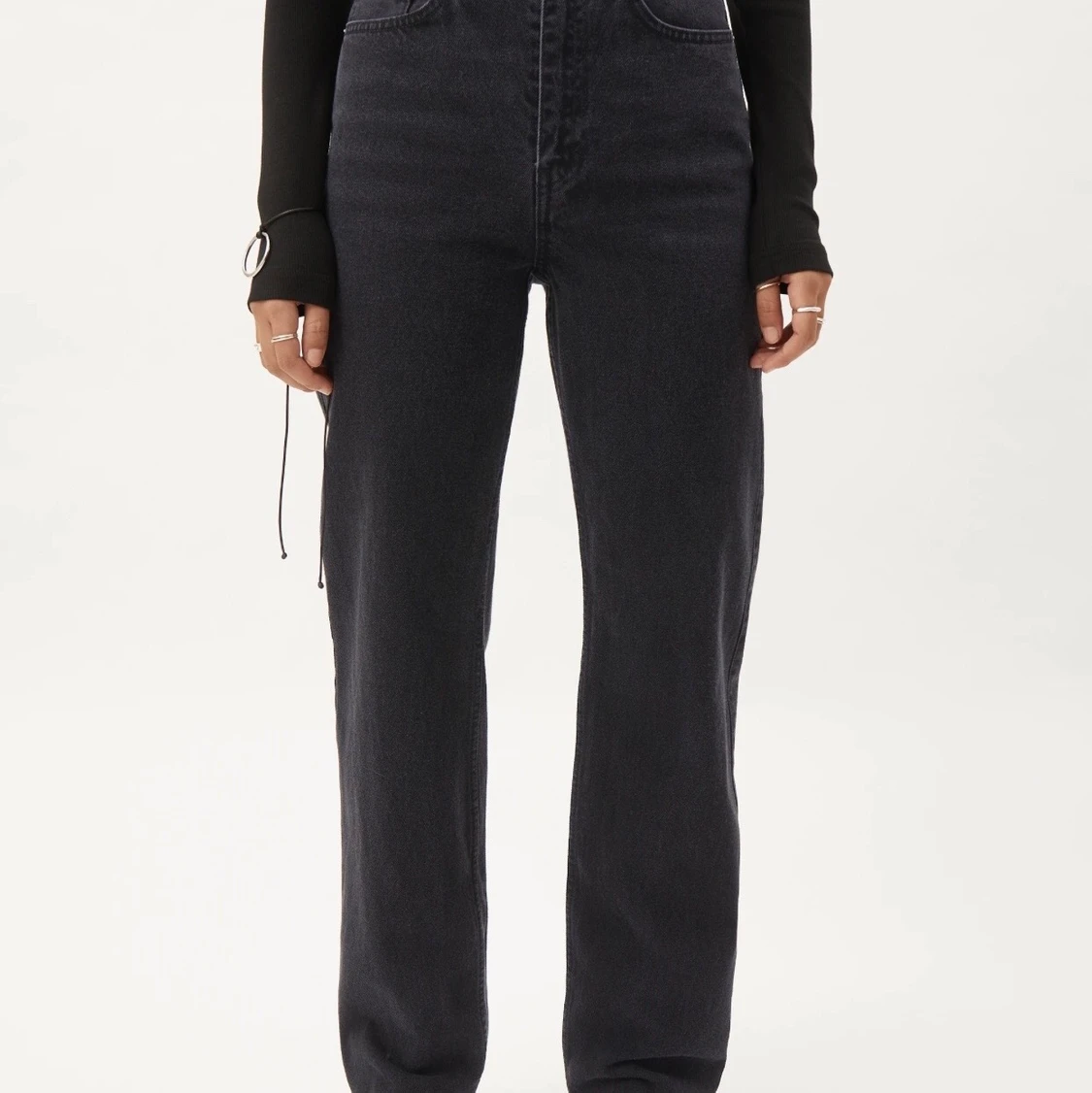 WEEKDAY, rowe extra high straight jeans