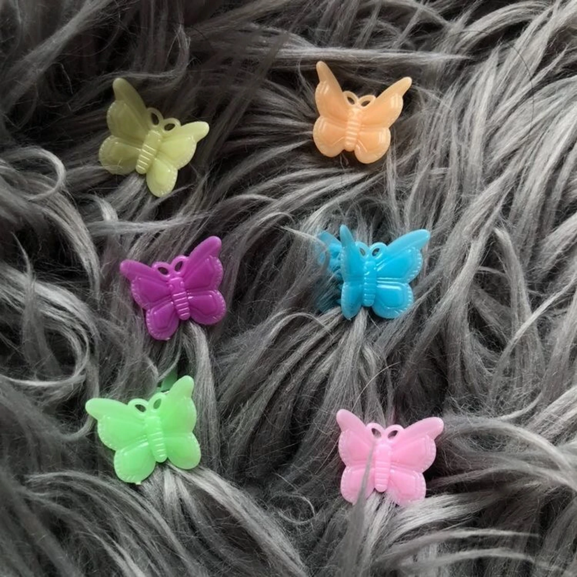 Fjärilshårspännen fjärilshårklämmor fjärilsklämmor hårspännen - 91