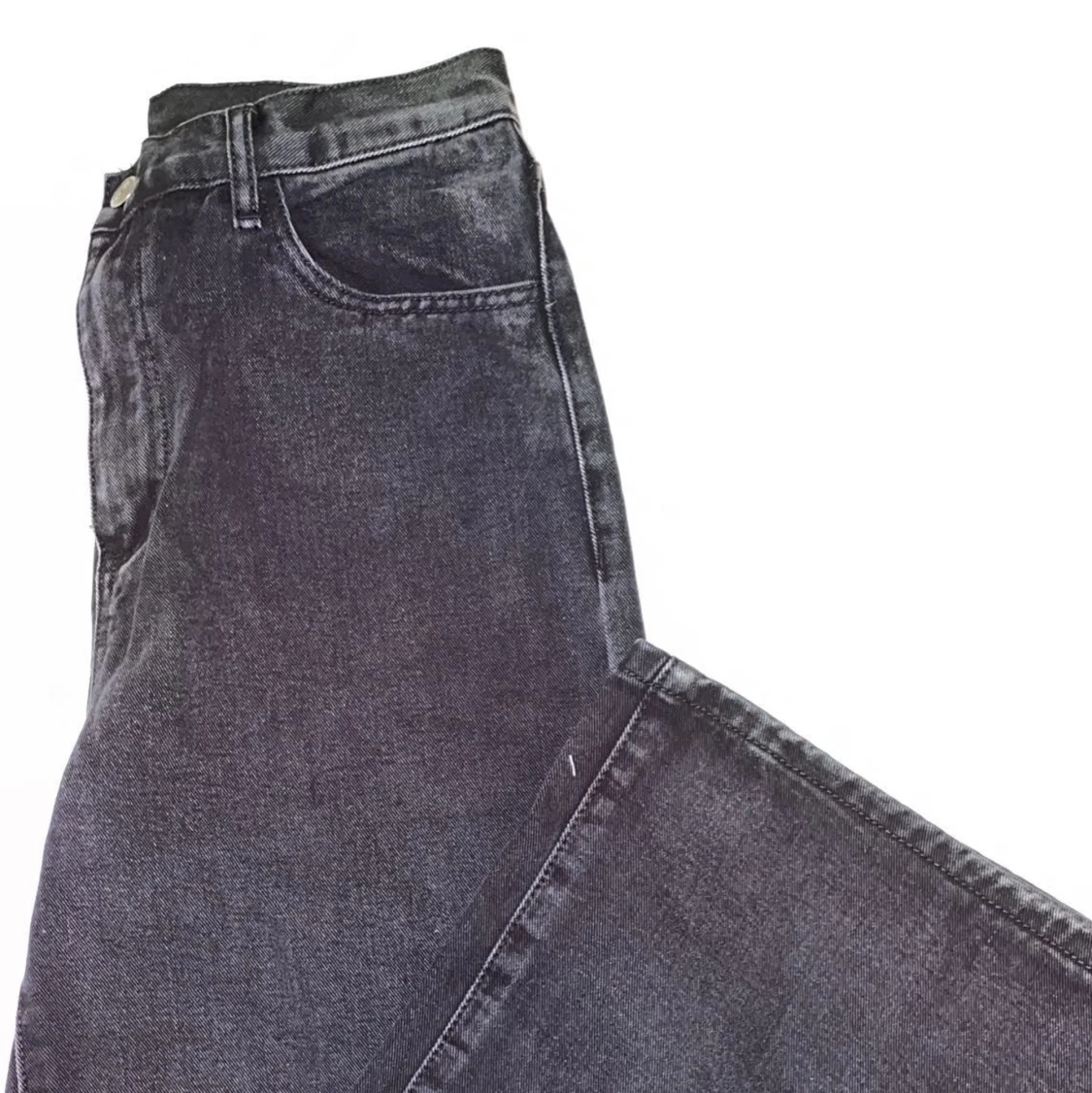 Grå svarta jeans - 90