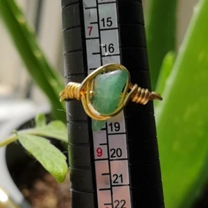 Grön Adventurin ring - 💗HEJ! NU SÄLJER JAG DENNA JÄTTE FINA GRÖN ADVENTURIN RINGEN!!!😻🌱DEN 🍉💖KOMMER KOSTA 25+FRAKT!🍍HOPPAS ATT NI GILLAR DEN🍇