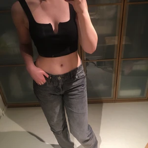 Fest topp zara - Snygg svart topp från zara