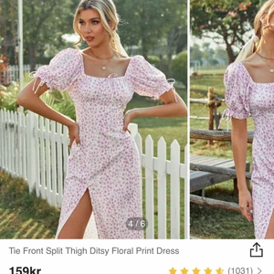 Superfin klänning till midsommar osv - Säljer superfin klänning pågrund utav att den är för liten för mig. 