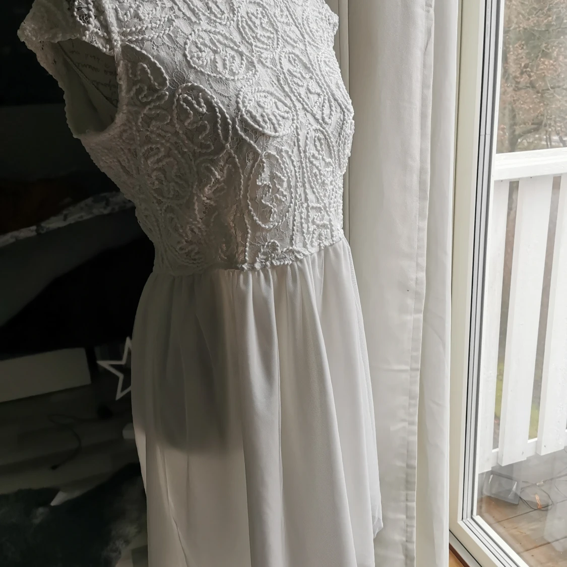Vit klänning - 90