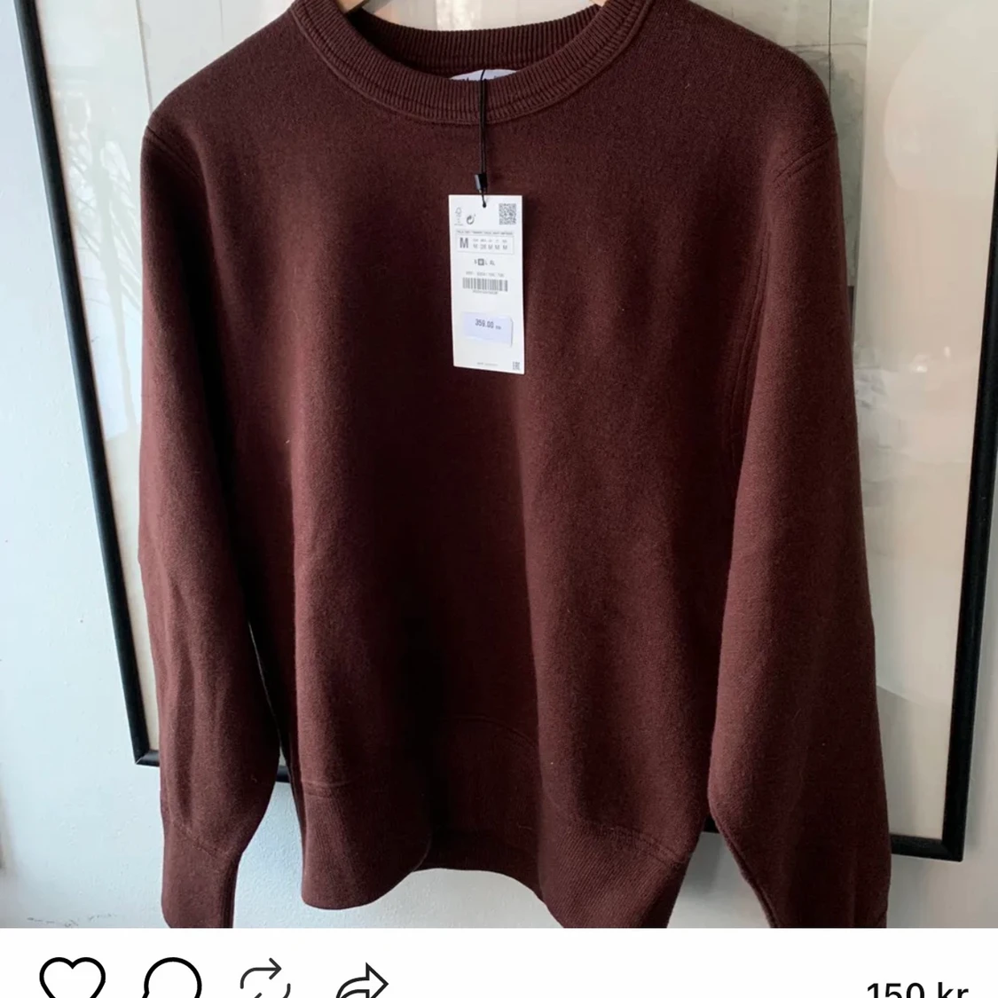 Brun zara sweatshirt