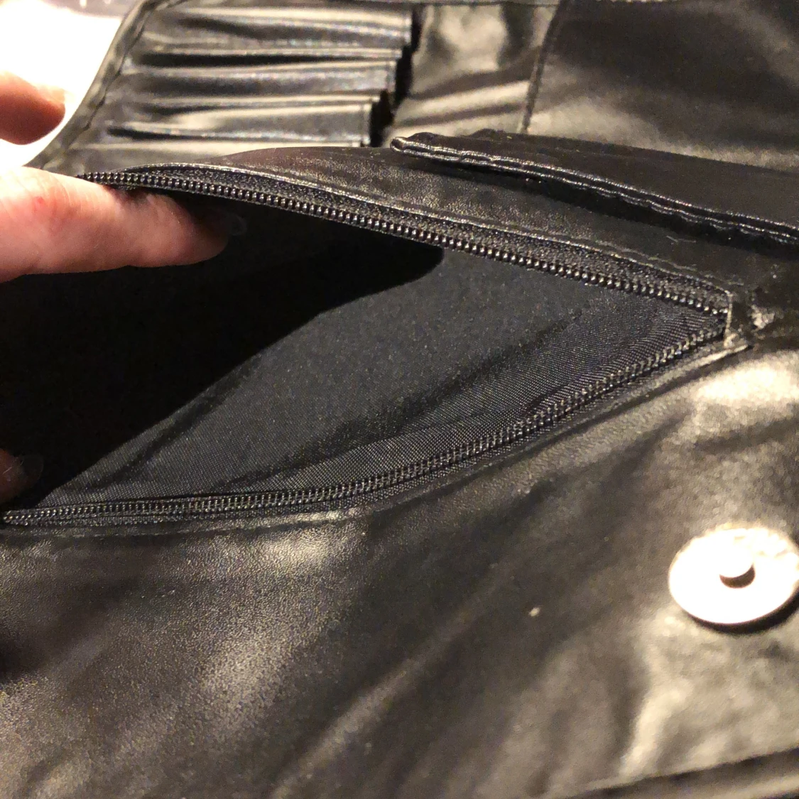 Sminkborstar necessär (svart) - 91