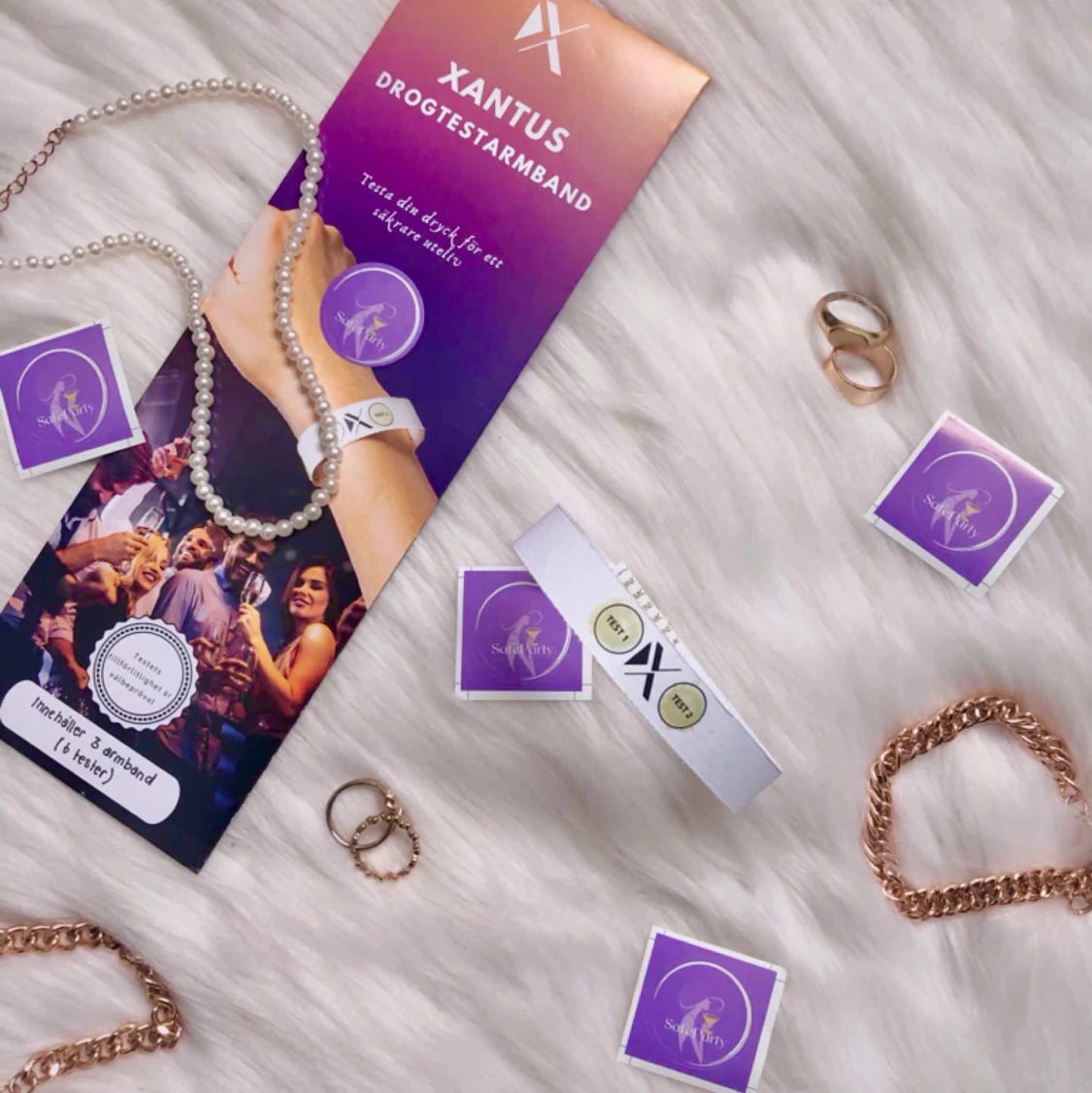 Drogtestarmband SafeParty UF - 90