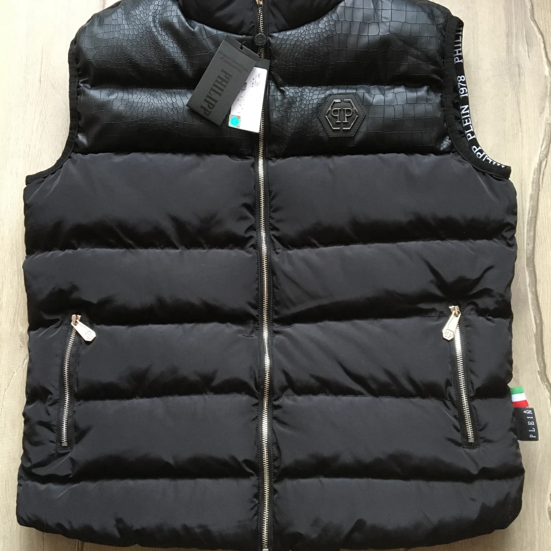 Philipp Plein Vest Gilet Black Skull XXXL - 91