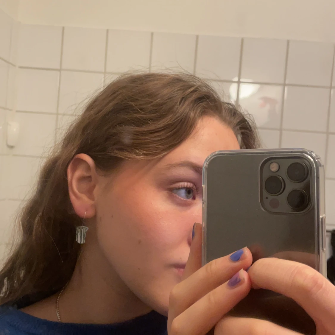 Monster örhängen  - 90