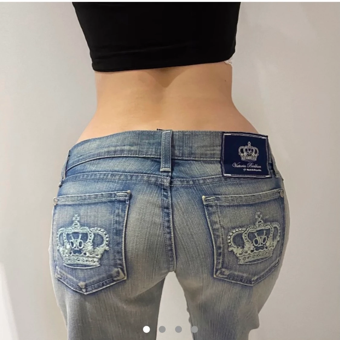 Lågmidjade jeans från Rock & Republic  - 90