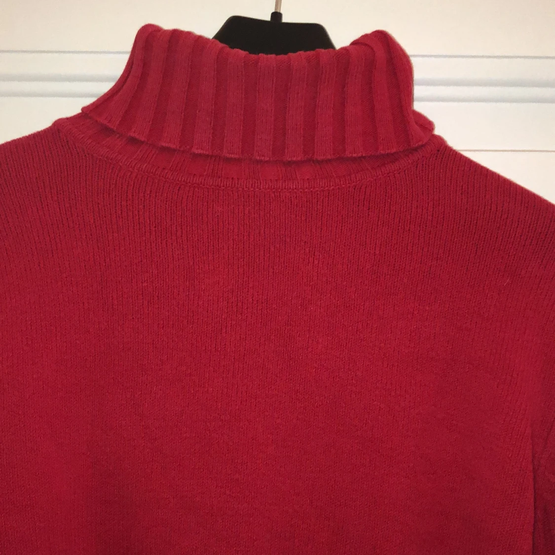 Röd turtleneck/polo - 90