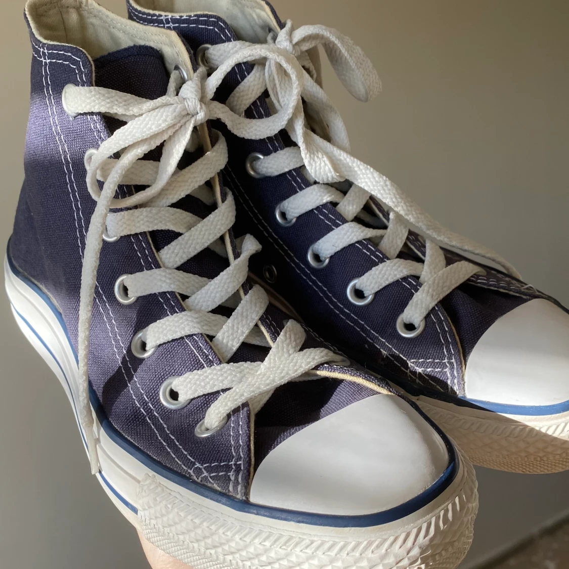 Jeans blå converse - 91