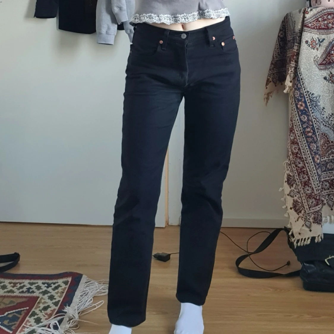 501 levis svart - 91
