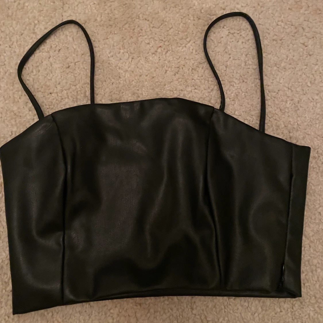 svart vacker skin linne