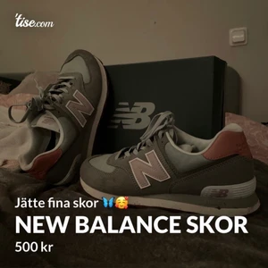New balance skor 🦋 400kr - Jätte fina skor🦋.   Aldrig använt dem så dem är i en jätte bra skick 🦋