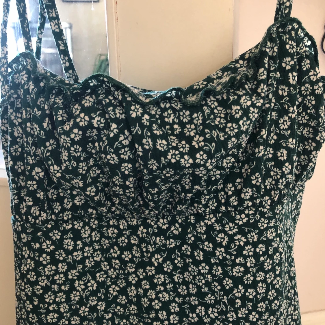 Söt grön klänning  - 90