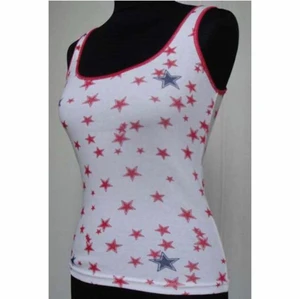topp med mönster stjärnor strl XS 34-36 - möts upp i stockholm eller fraktar🖤 den finns kvar